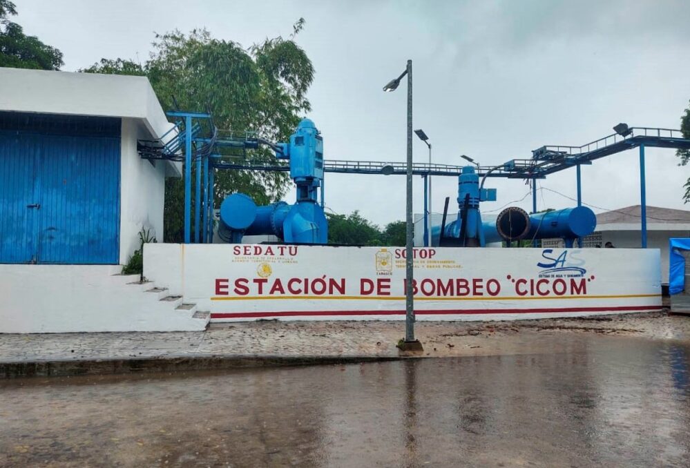 Negligencia: SOTOP asignó contrato en Villahermosa para cambiar bombas en cárcamos y no cumplió
