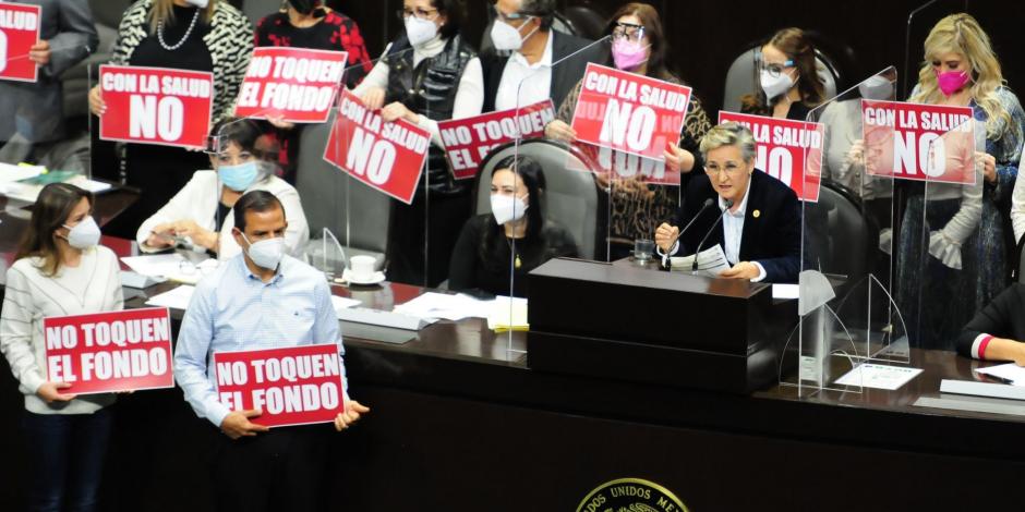 Diputados de Morena y sus aliados desmantelan el Fondo de Salud
