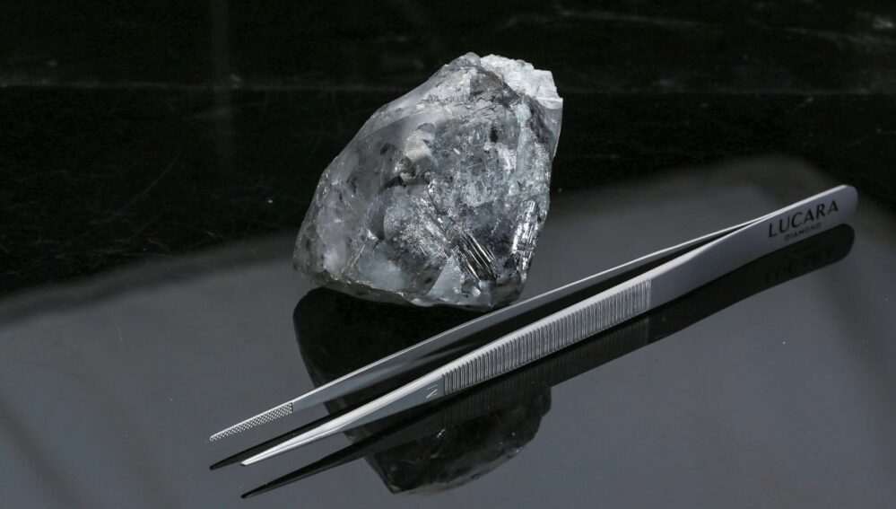 Encuentran en Botswana uno de los diamantes más grandes del mundo
