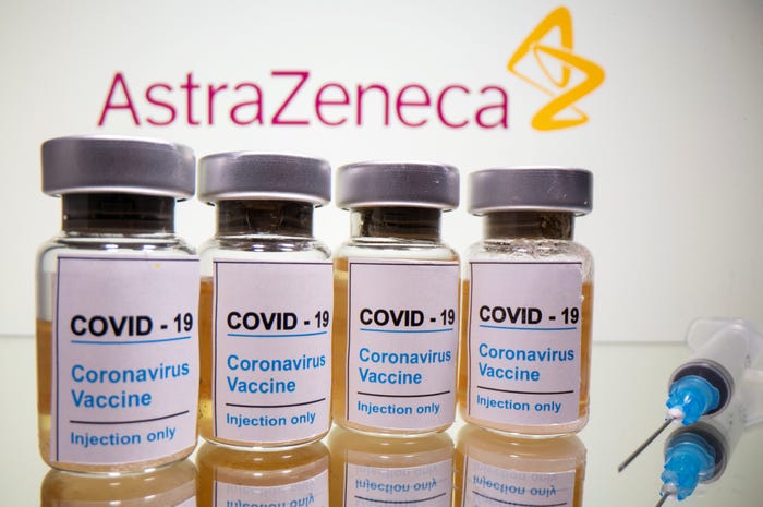 Afirma AstraZeneca que logró 95% de efectividad en su vacuna contra COVID-19