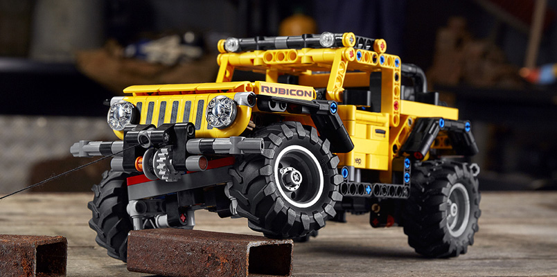 El Jeep Wrangler de LEGO Technic, diversión off-road para chicos y grandes