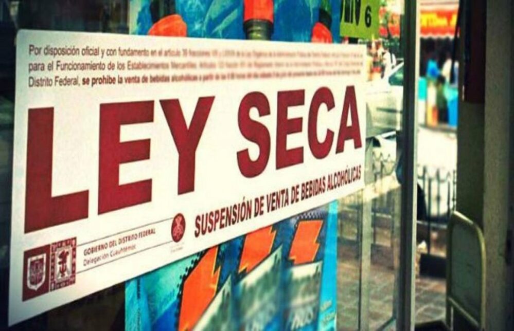 ¡Sin alcohol! Ley Seca para Navidad y Año Nuevo en la Ciudad de México