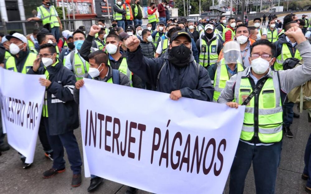 Trabajadores de Interjet se declaran en huelga por falta de pagos