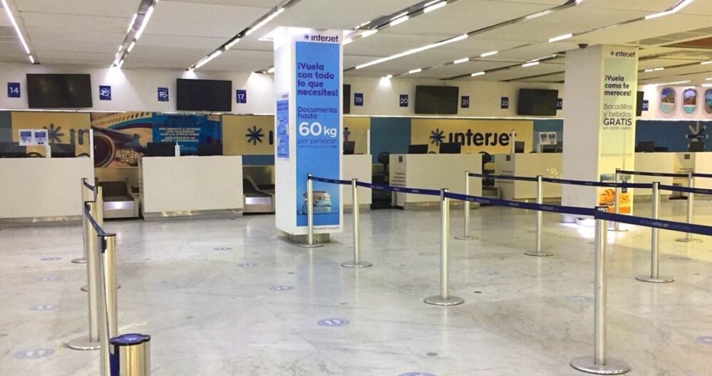 Cancela Interjet todos sus vuelos de enero