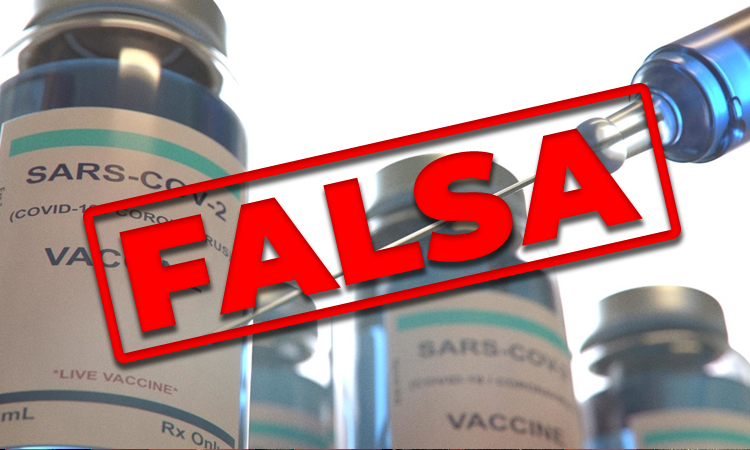 Alertan sobre venta de falsas vacunas Covid en páginas de redes sociales