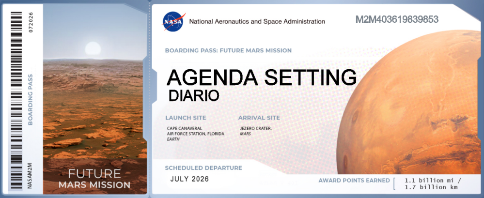 Aparta tu lugar para ir a Marte, NASA abre registro para la misión 2026