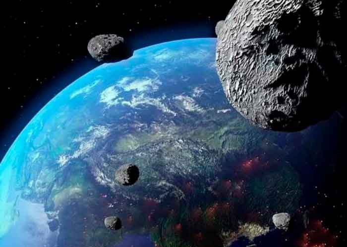 Reporta la NASA que pasaron cuatro asteroides cerca de la órbita de la Tierra