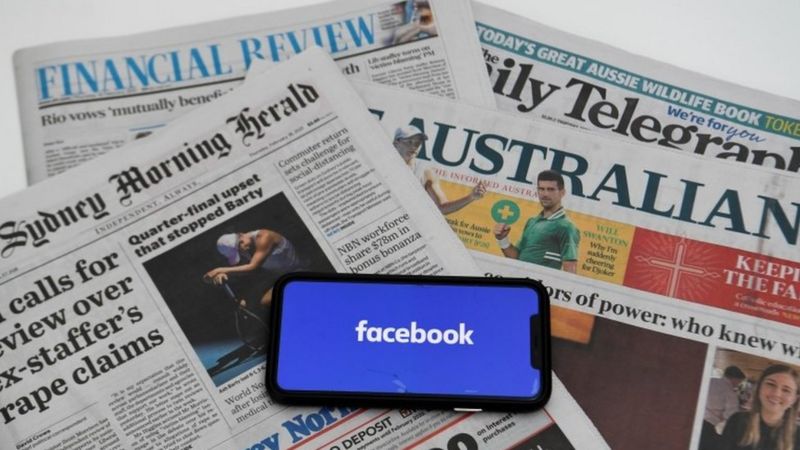 Apagón informativo en Australia por disputa de Facebook y medios de comunicación