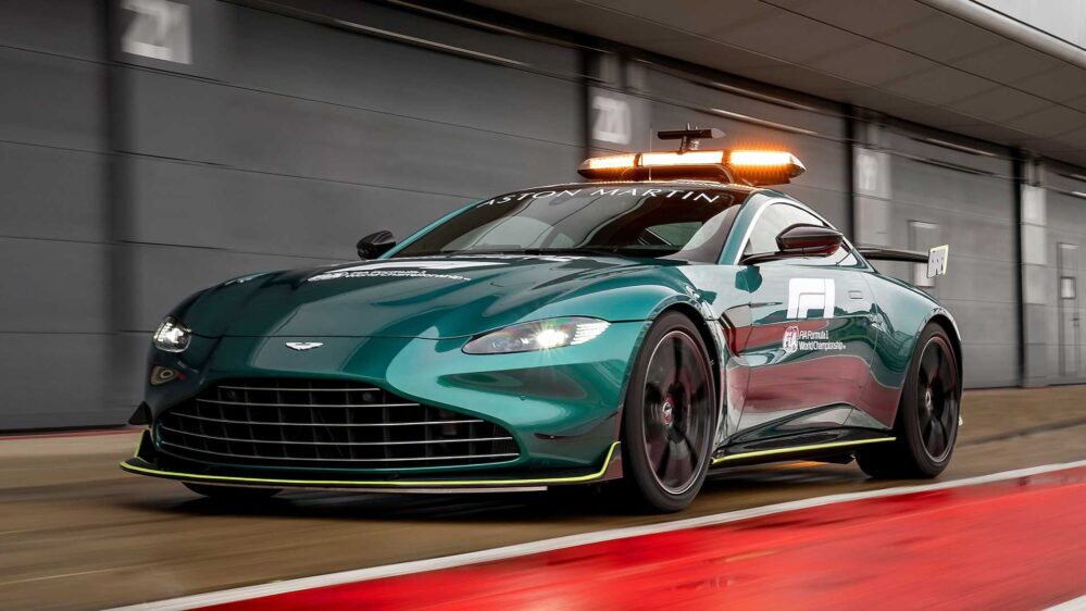 Aston Martin Vantage es el nuevo Safety Car de la Fórmula 1