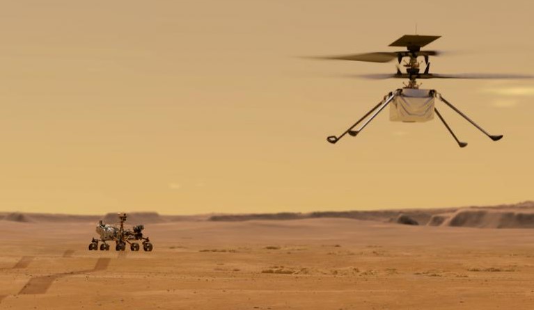 Ingenuity: el primer helicóptero que la NASA volará en Marte