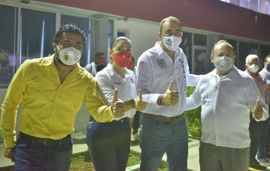 Candidatos de ‘Va por México’ inician campaña en Quintana Roo