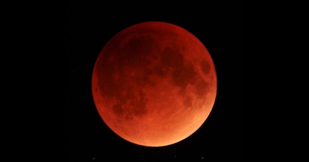 Esta semana Luna de sangre y eclipse total ¡Qué no se te pase!