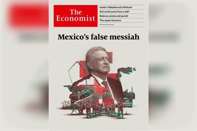 Obrador, el ‘falso Mesías de México’ la portada de The Economist