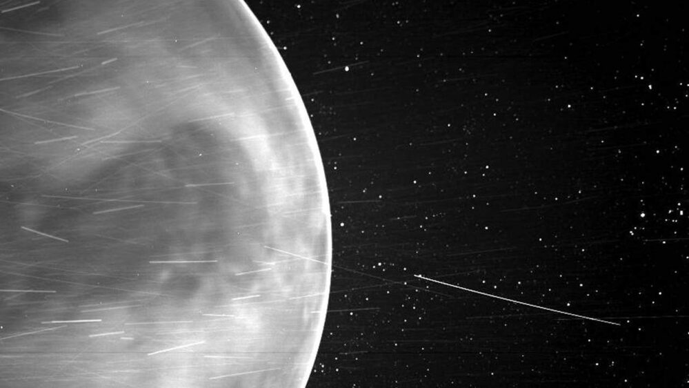 La sonda Parker detecta en Venus señal de radio de baja frecuencia