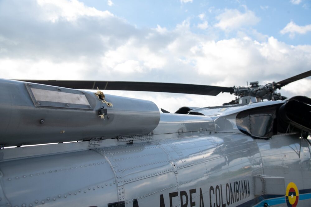 VIDEO: Atacan helicóptero donde viajaba Iván Duque, presidente de Colombia