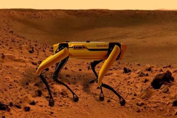 La NASA llevará a Marte a «Spot» el perro robot de Boston Dynamics