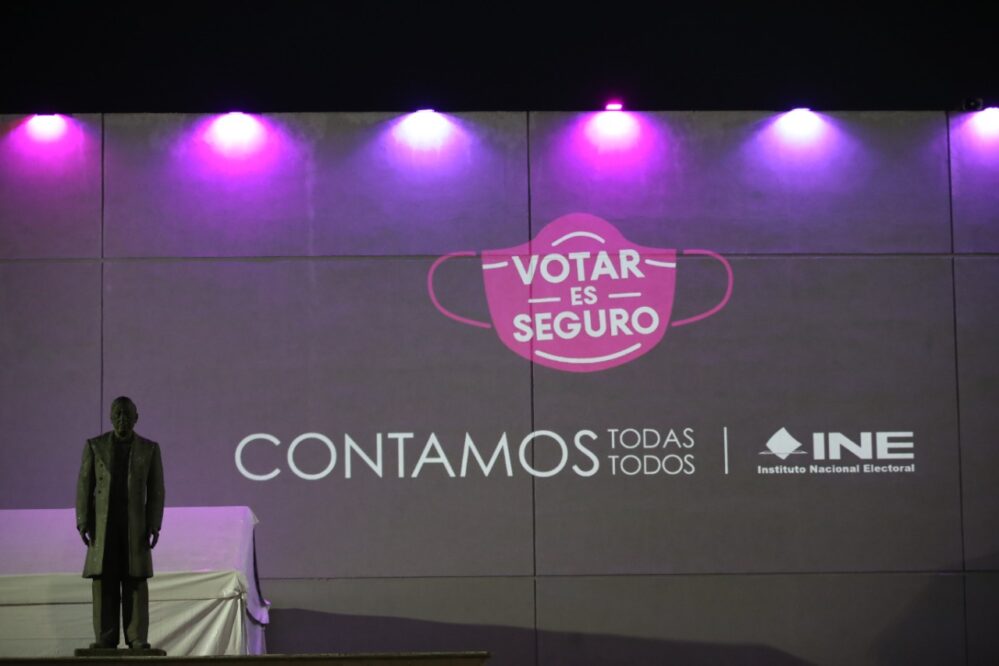 Votar es seguro, el INE ha previsto más de 70 medidas sanitarias