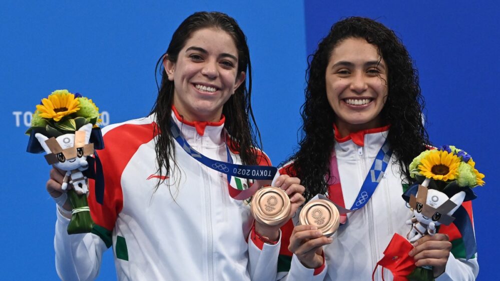 Alejandra Orozco y Gabriela Agúndez son de bronce, México gana medalla en clavados