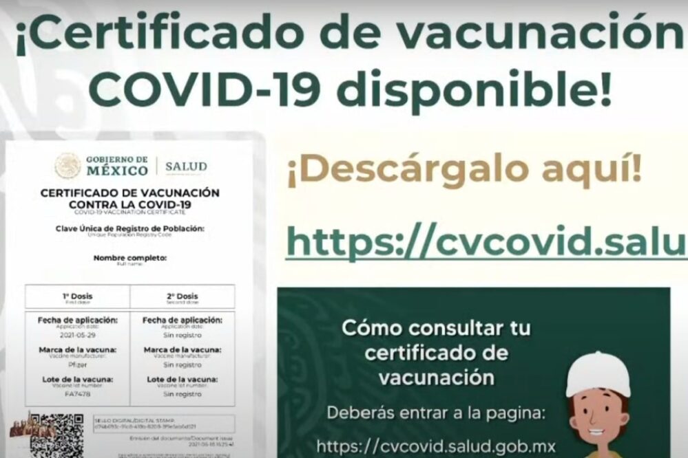 Ya puedes tramitar tu Certificado de Vacunación COVID-19