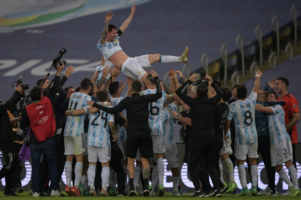 Después de 28 años Argentina gana la Copa América, derrota 1-0 a Brasil