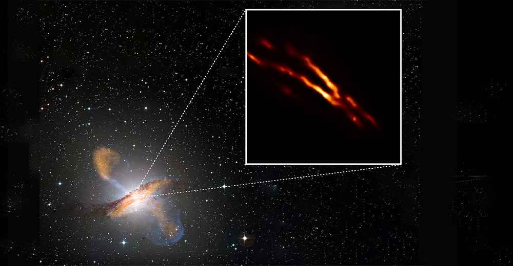 Imágenes inéditas de chorros de plasma de pequeños agujeros negros