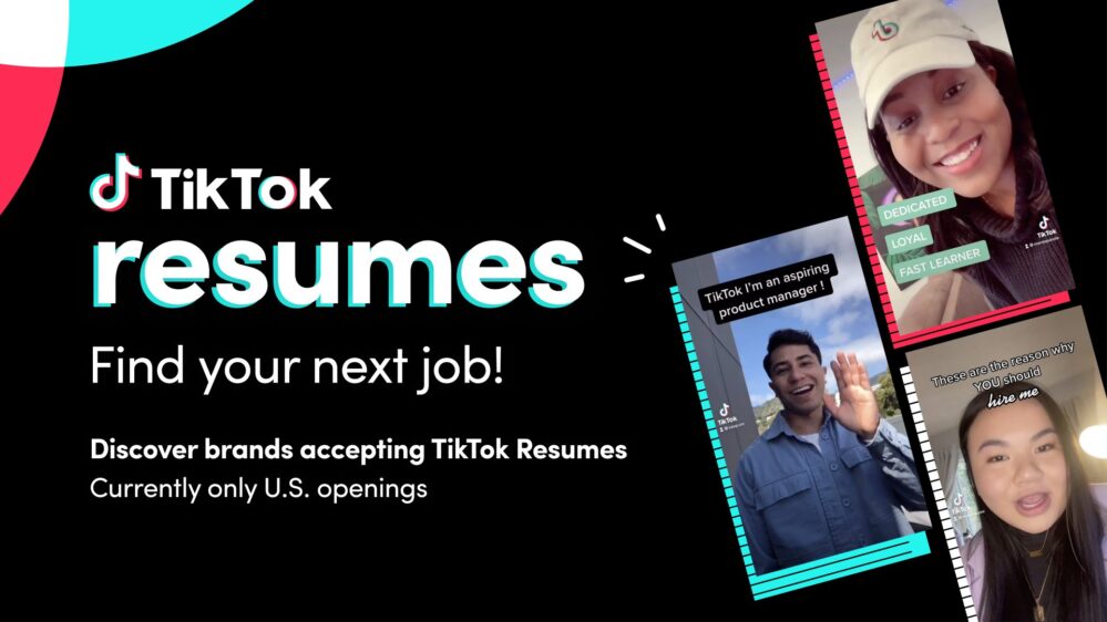 ¿Sin empleo? TikTok lanza nueva función para postularte a trabajos