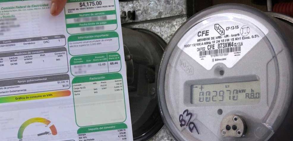Subió la luz, CFE aumenta tarifas eléctricas domésticas en agosto