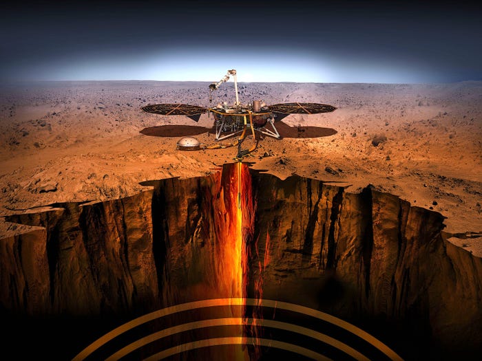 Registra la NASA sismo de más de ¡Una hora y media! en Marte