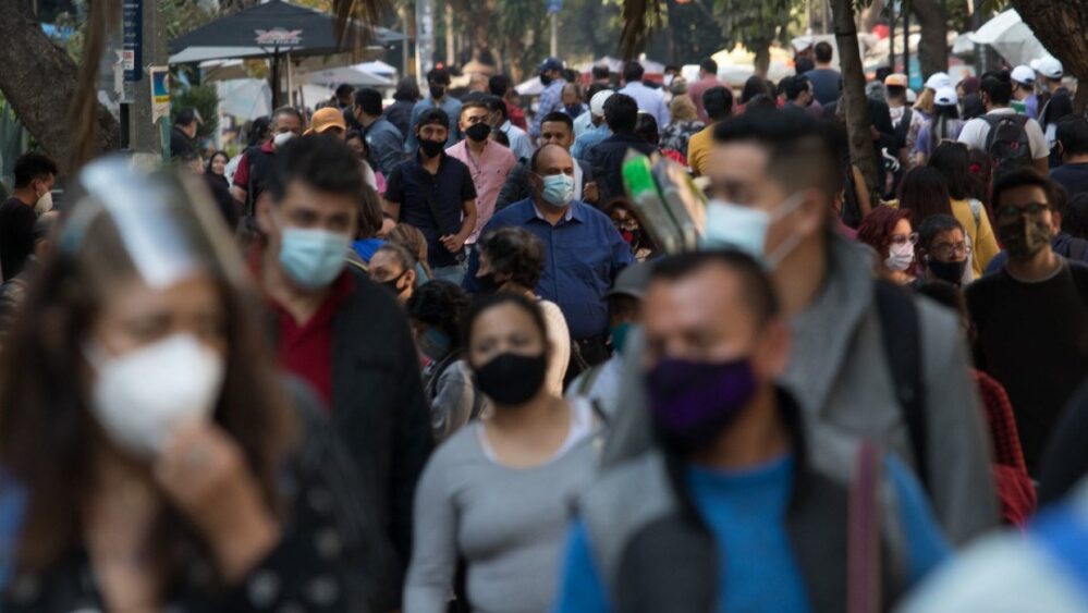 Covid: México registra 725 muertes y 17 mil 409 nuevos contagios en 24 horas