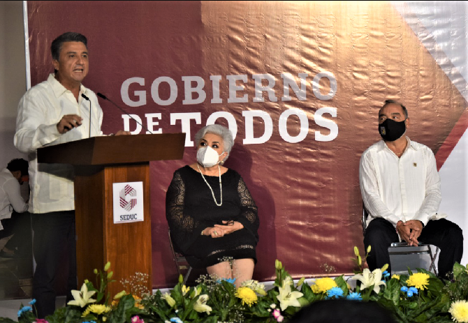 Con Obrador y Layda Sansores la educación seguirá siendo guía para la prosperidad: Raúl Pozos