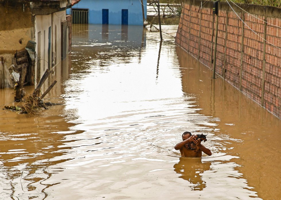 Devastación en Brasil por terribles inundaciones dejan 63.000 desplazados: el mayor desastre en la historia