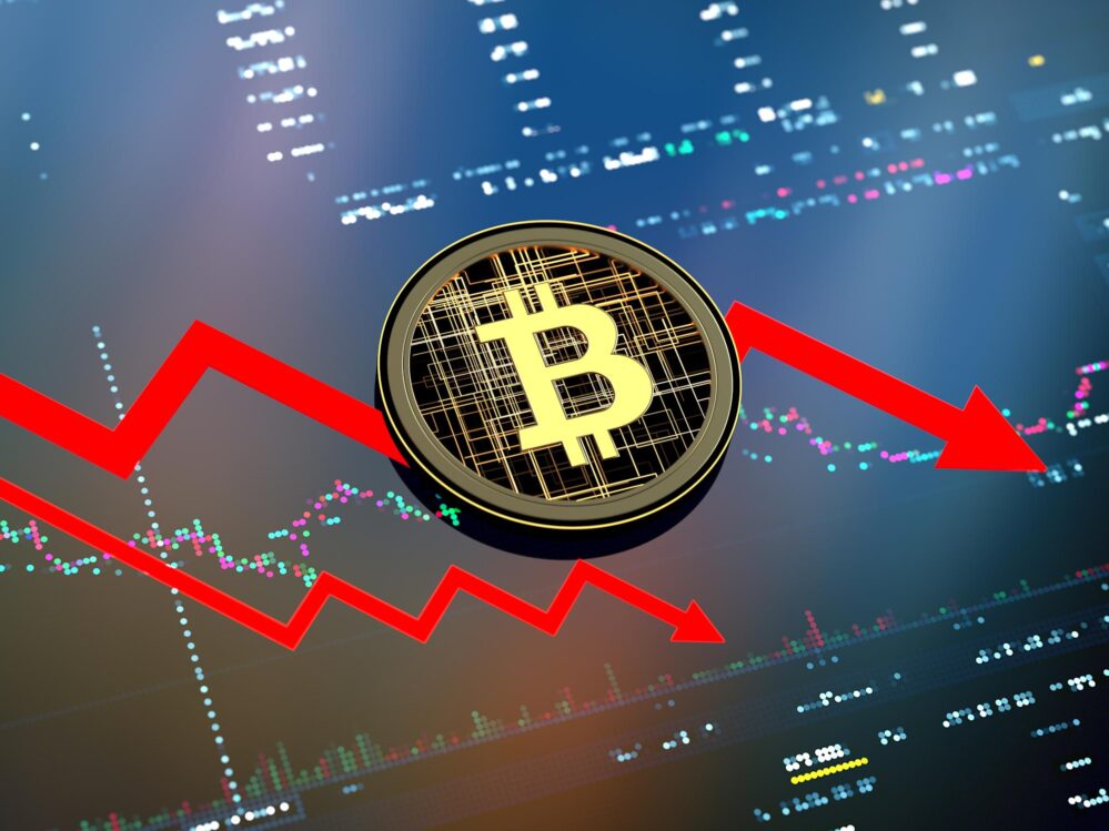 El precio del Bitcoin cae por debajo de los 40,000 dólares