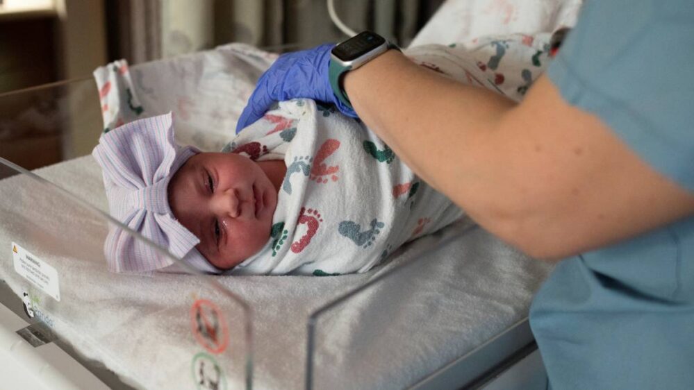 Judah Grace:la bebé que nació el 22 del mes 02 del año 2022 a las 2:22 en la sala 2