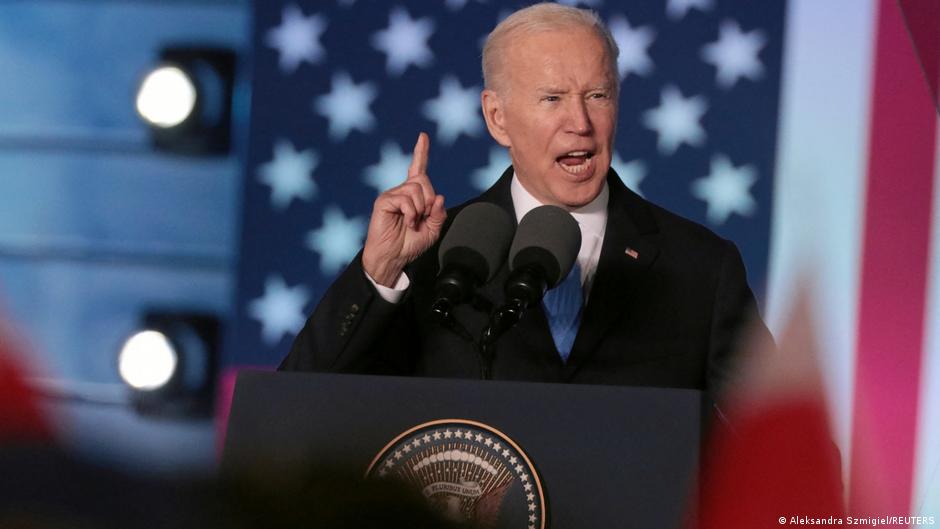 Vladimir Putin no puede permanecer en el poder: Joe Biden