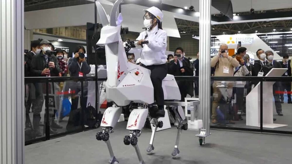 Se llama Bex y es la nueva cabra robótica de Kawasaki