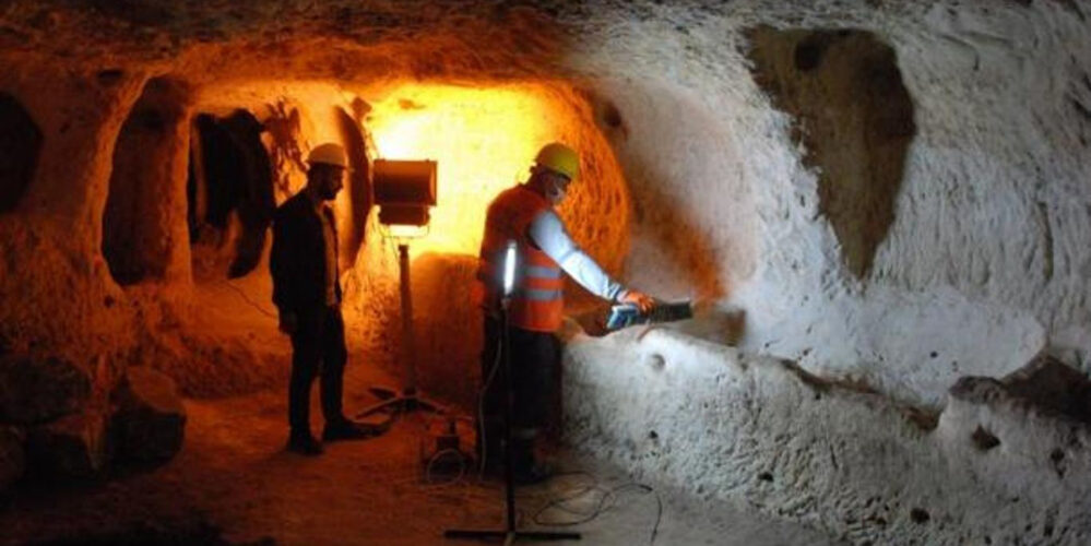 Arqueólogos descubren «Matiate» enorme ciudad subterránea en Turquía