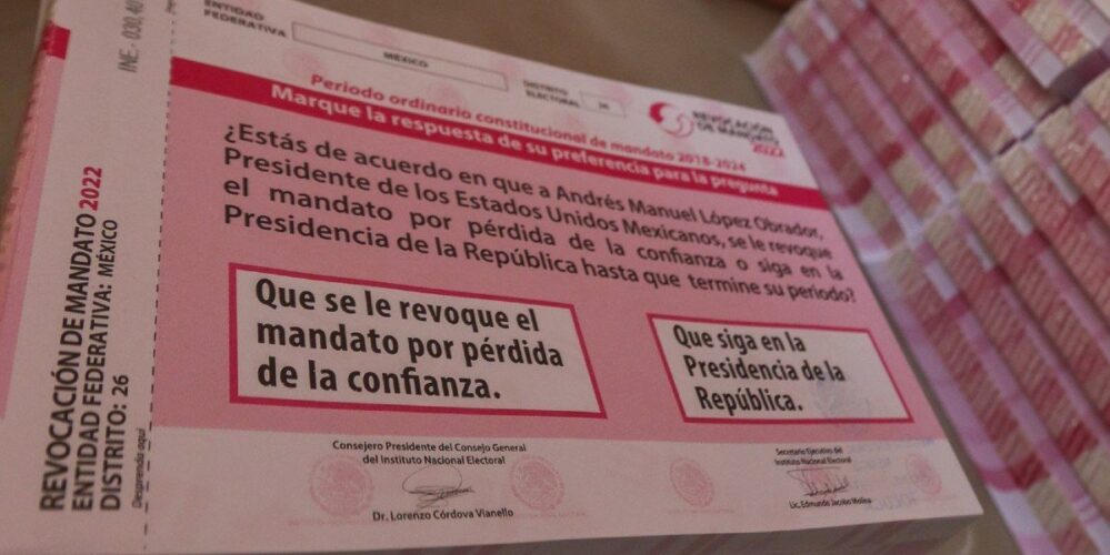 Tribunal Electoral declara invalidez de la revocación de mandato