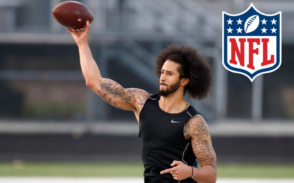 Se muestra Colin Kaepernick en partido de exhibición y quiere regresar a la NFL