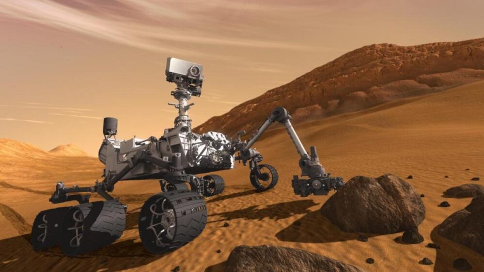 Rover Curiosity de la NASA capta misteriosa «puerta» en Marte