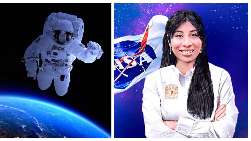 Universitaria mexicana va a la NASA con proyecto para desaparecer residuos en la Luna