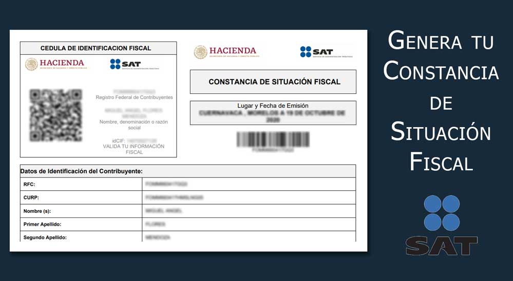 Todo lo que debes saber de la Constancia de Situación Fiscal