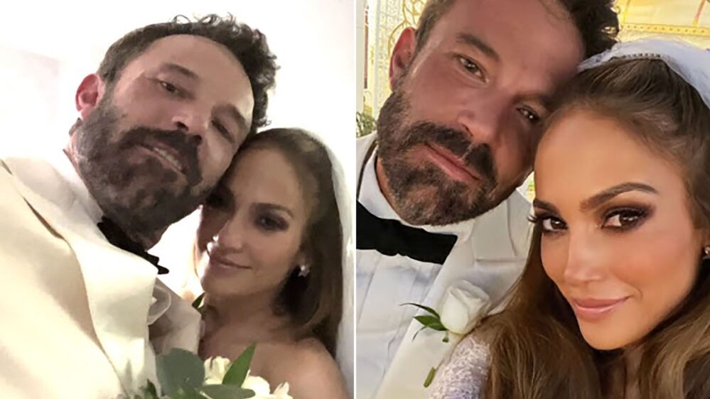 ¡Boda! Jennifer Lopez y Ben Affleck se casaron en Las Vegas