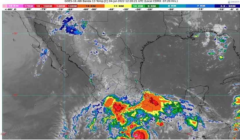 Bonnie ya es huracán categoría 1 y provocará fuertes lluvias
