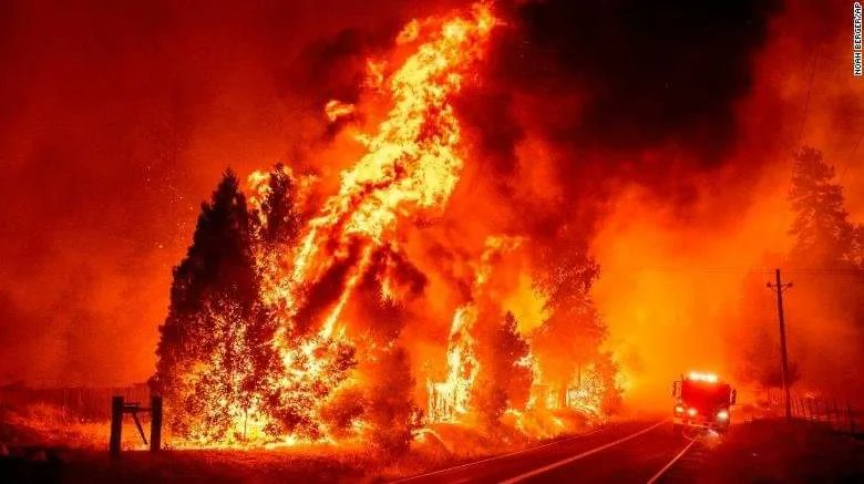 Ola de calor golpea en Estados Unidos e incendios arrasan miles de hectáreas