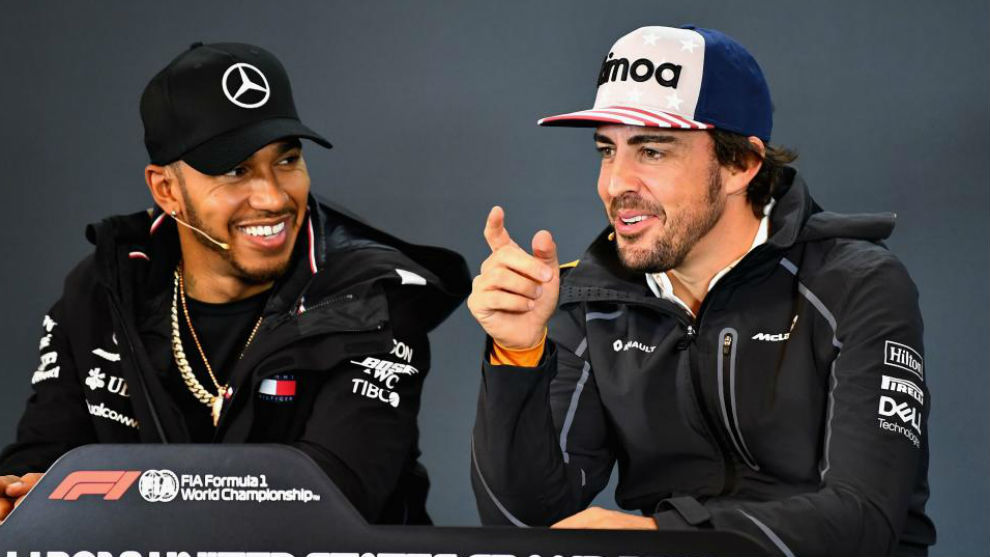 Crece la polémica: se burla Hamilton de Fernando Alonso
