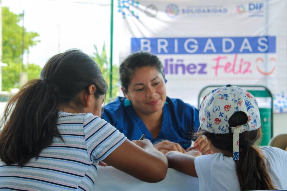 Con la Brigada por una Niñez Feliz, DIF Solidaridad acerca 23 servicios sociales a familias