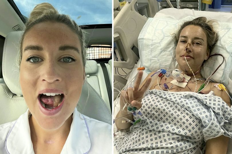 Mujer lucha contra el cáncer, le rehacen su lengua con músculos de la pierna