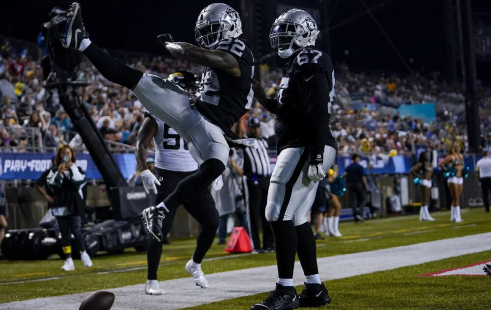 Las Vegas Raiders doman a los Jaguars en el regreso de la NFL