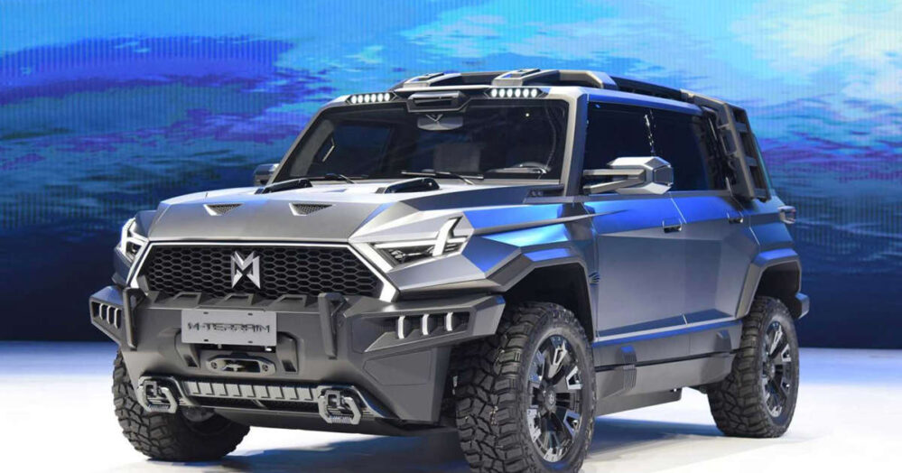 China lanza copia del Hummer EV eléctrico: Mengshi M-Terrain