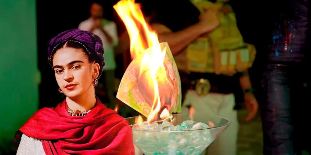Queman obra de Frida Kahlo valuada en millones de dólares para venderla en NFT